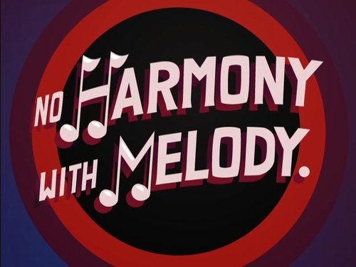 Background image for No Harmony with Melody
