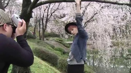 Background image for BTS (방탄소년단) '화양연화pt.1' jacket shooting