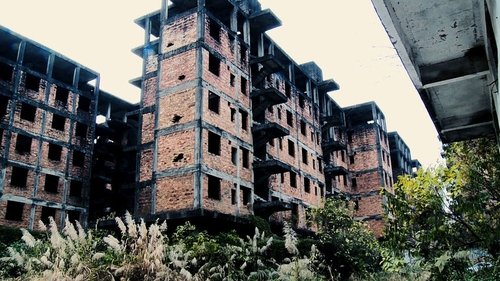 Background image for The Darkness Around China's "Ghost Castles"