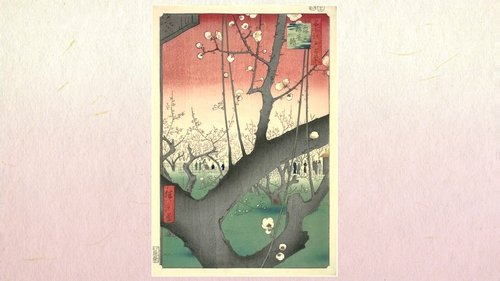 Background image for Plum Estate Kameido by Utagawa Hiroshige