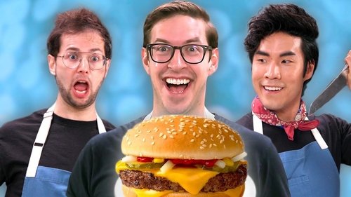 Background image for The Try Guys Make Burgers Without A Recipe