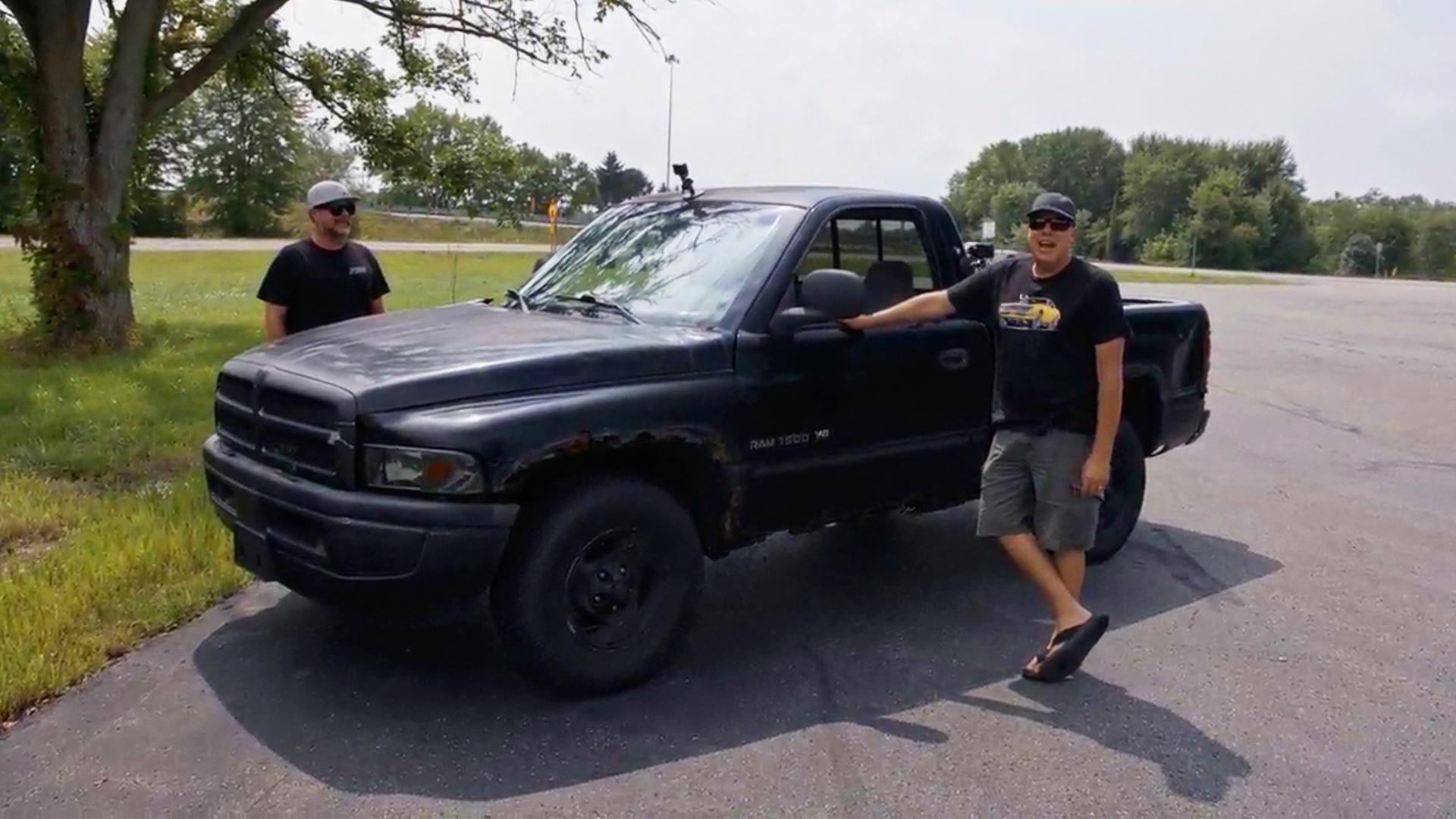 Stripped Down at the Dragstrip