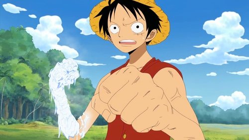 Background image for Duel Between Rubber and Ice! Luffy vs. Aokiji!