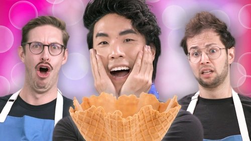 Background image for The Try Guys Make Waffle Cones Without A Recipe