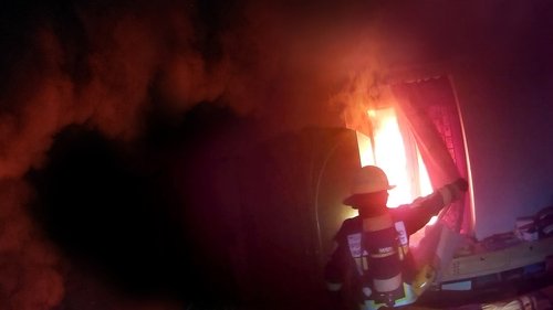 Background image for A sauna in flames