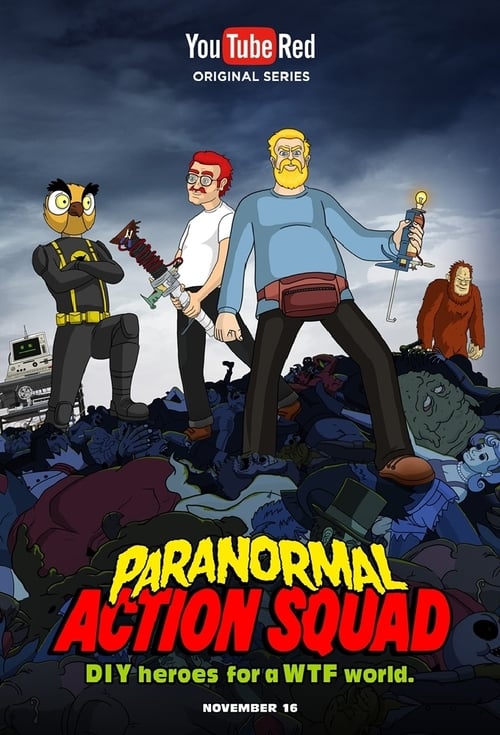 Show cover for The Paranormal Action Squad