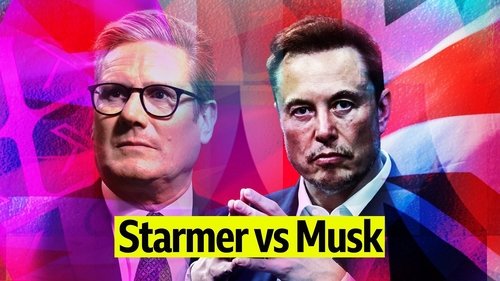 Background image for Starmer vs Musk