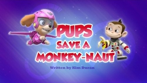 Background image for Pups Save a Monkey-naut