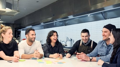 Background image for 50 Minutes of Claire, Brad, Chris, Carla, Molly and Andy Talking Pizza