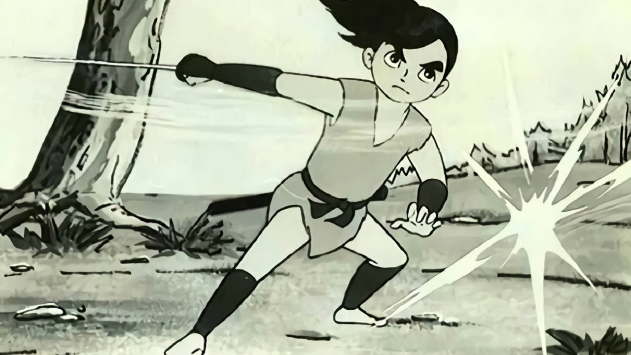 Samurai Kid backdrop