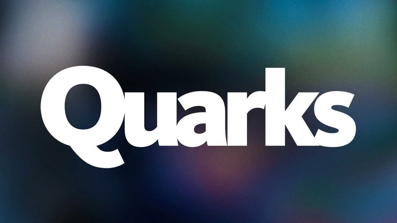 Quarks backdrop