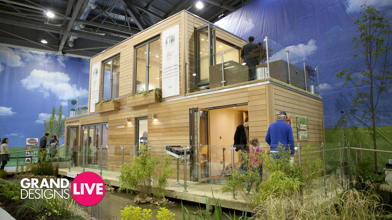 Grand Designs Live backdrop
