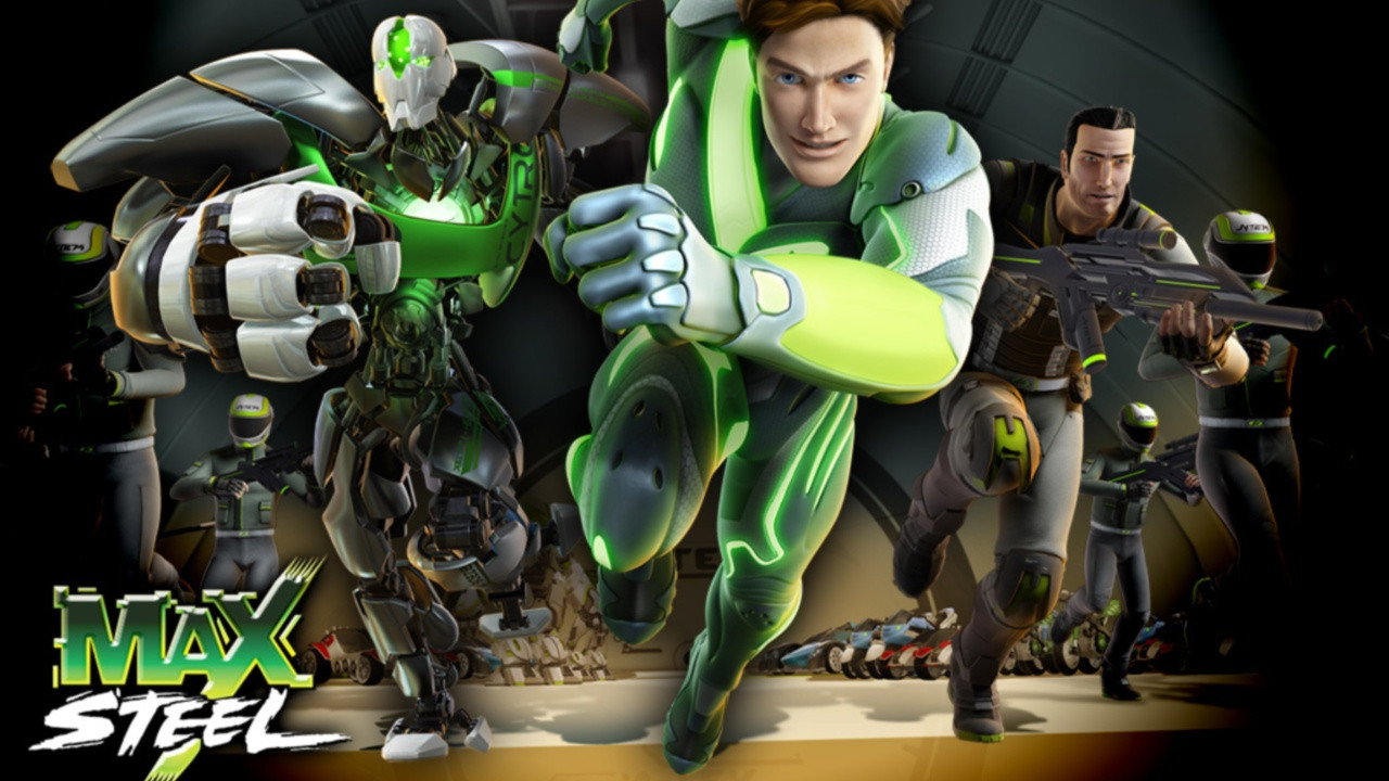 Max Steel backdrop