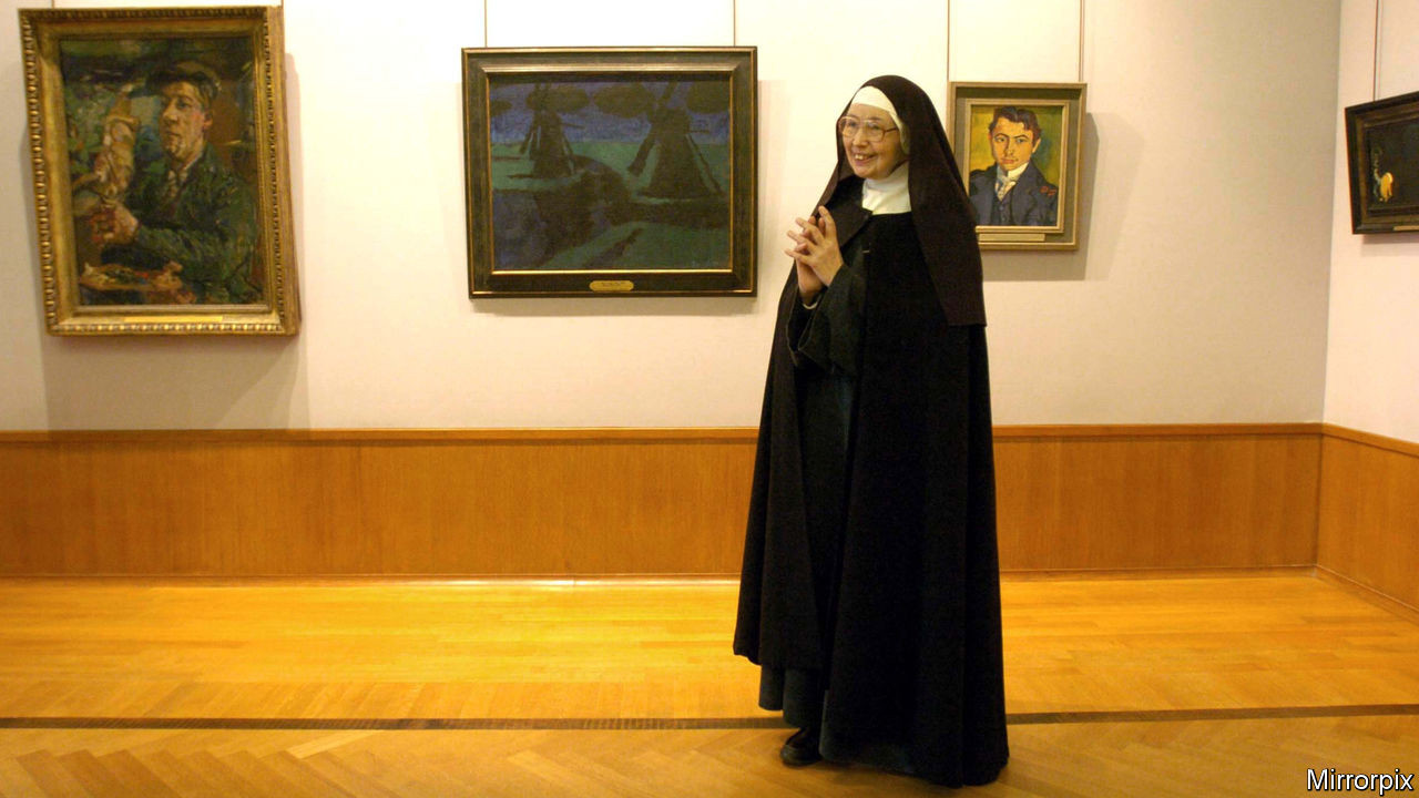 Sister Wendy's American Collection backdrop