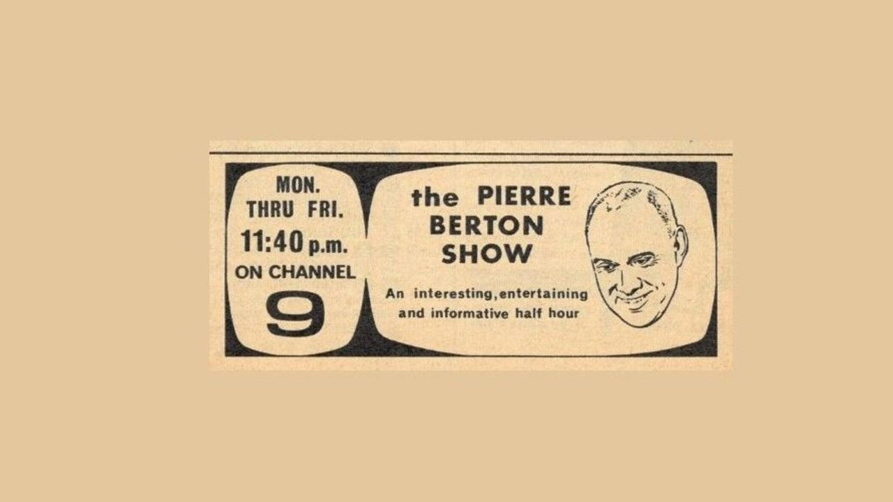 The Pierre Berton Show backdrop
