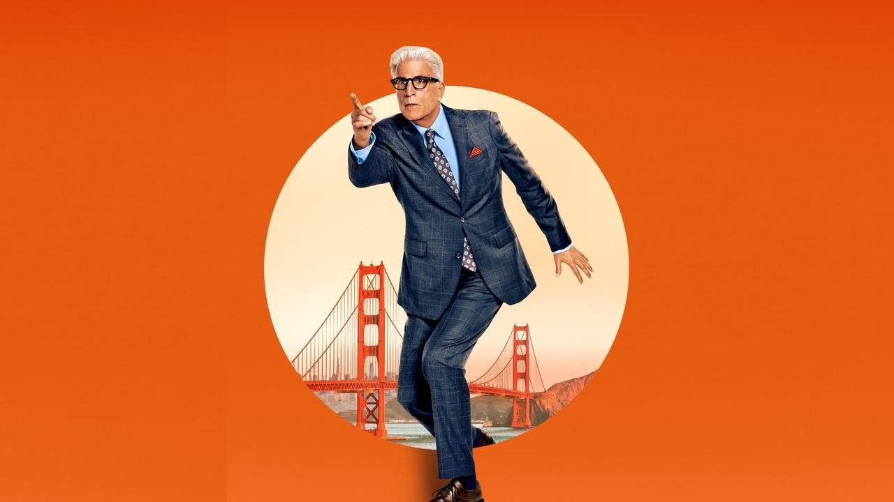 A Man on the Inside backdrop