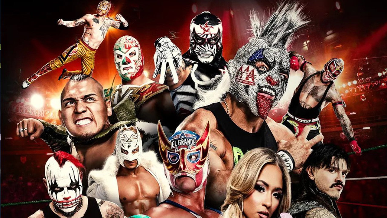 WWE Lucha Libre AAA backdrop