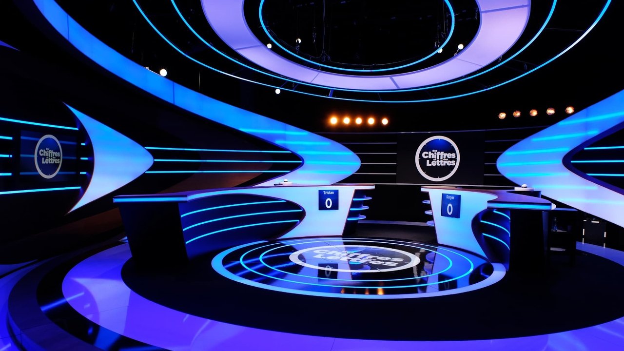 Des chiffres et des lettres backdrop