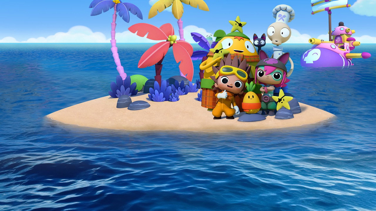 Pirata and Capitano backdrop