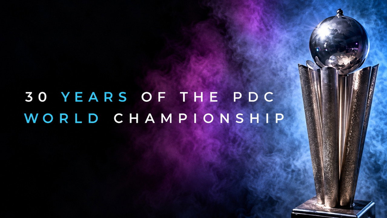30 Years of the PDC World Championships backdrop