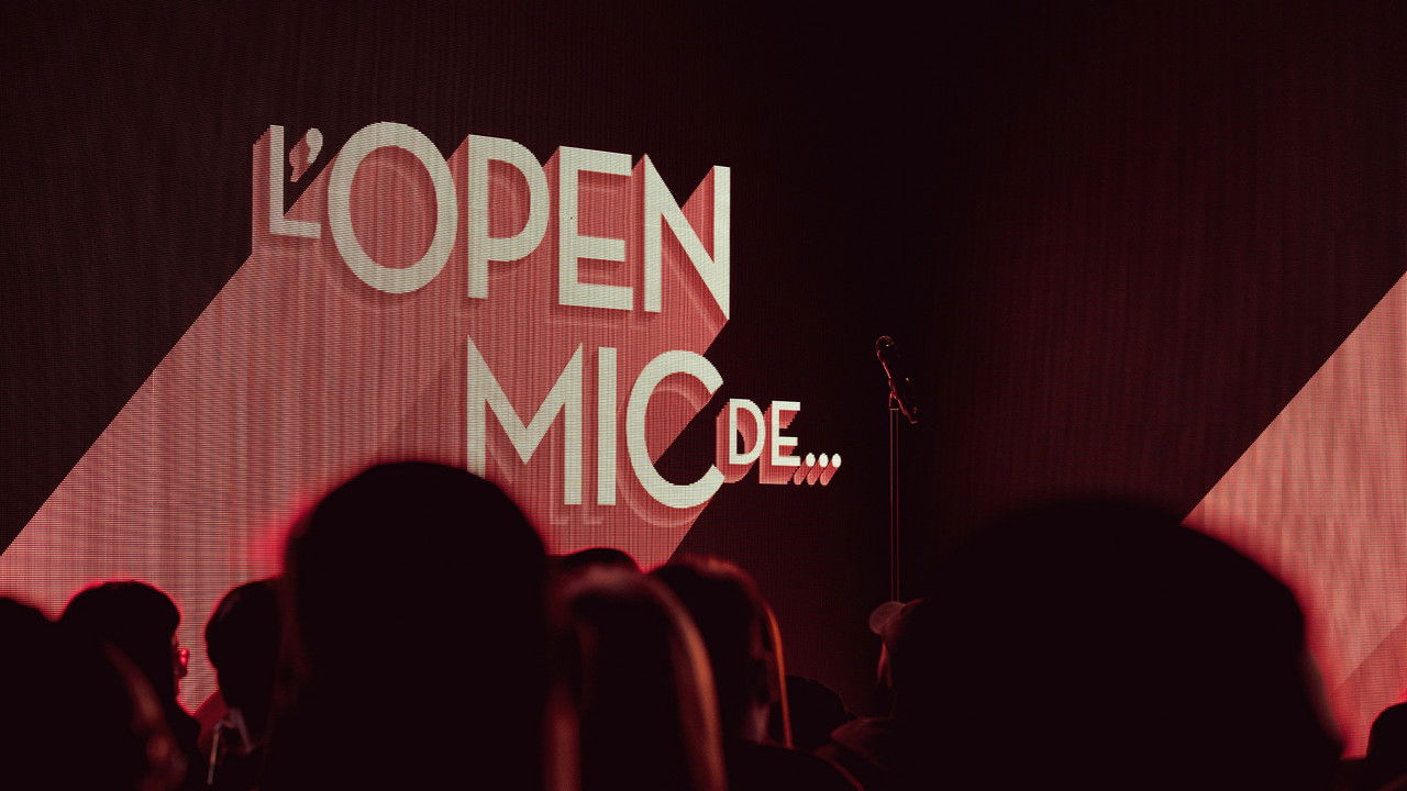 L'Open Mic de… backdrop