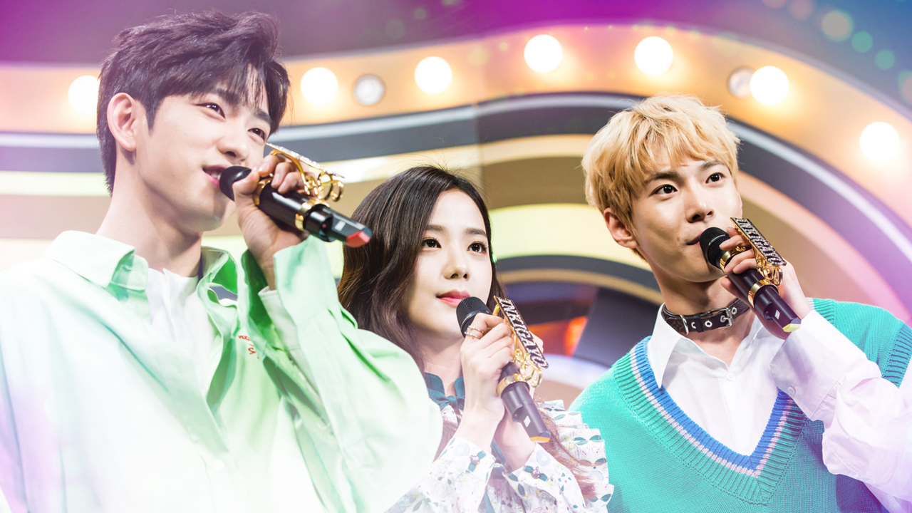 Inkigayo backdrop