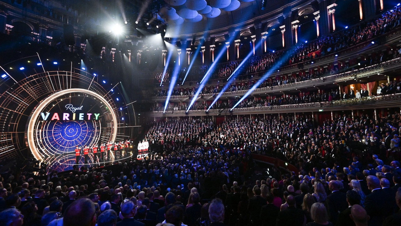 The Royal Variety Performance backdrop
