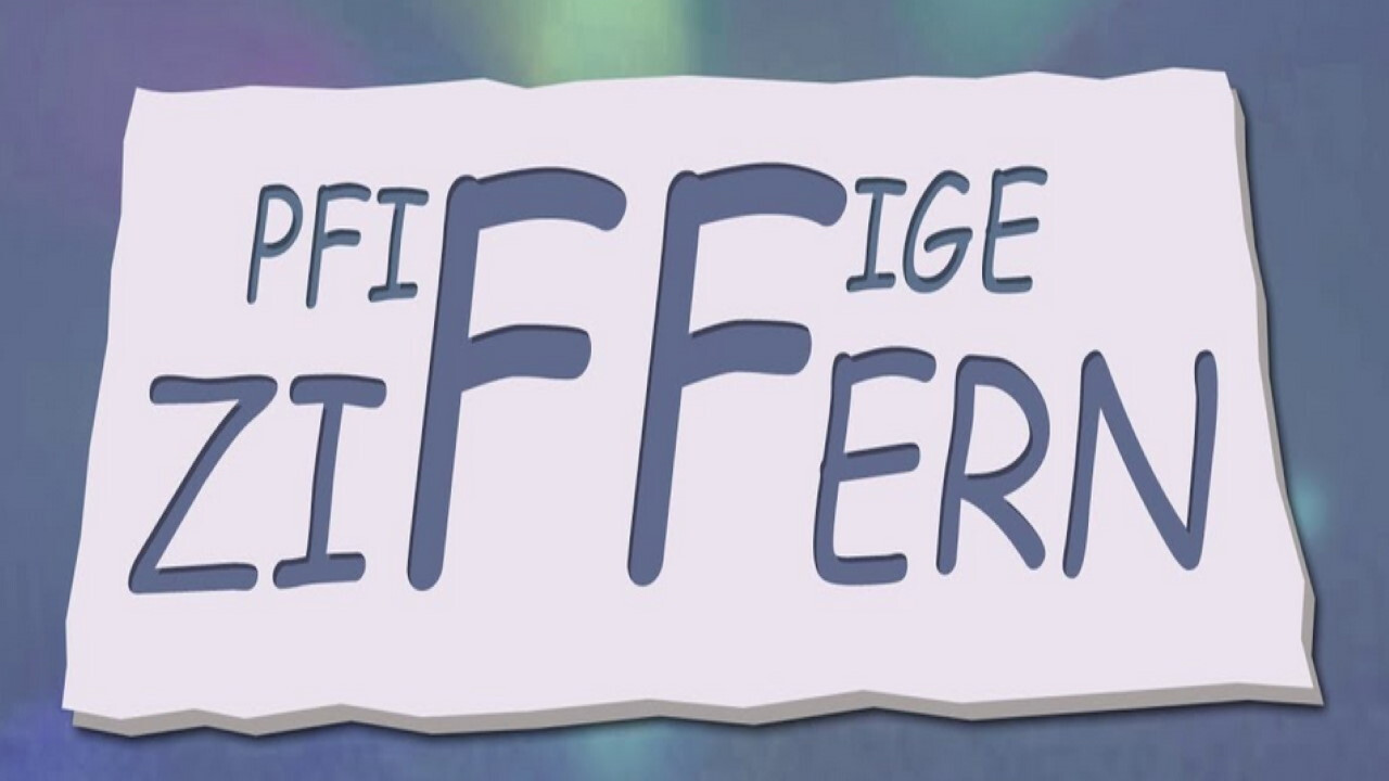 Pfiffige Ziffern backdrop