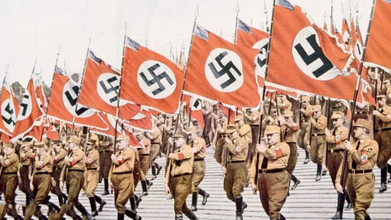 Hitler's Propaganda Machine backdrop