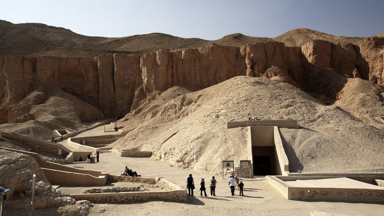 Secrets of Egypt's Valley of the Kings backdrop