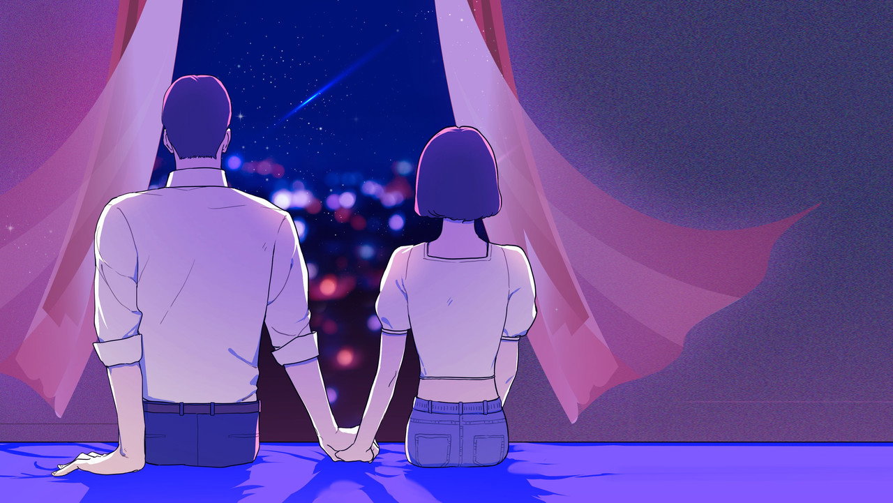Sleeping Only Relationship backdrop