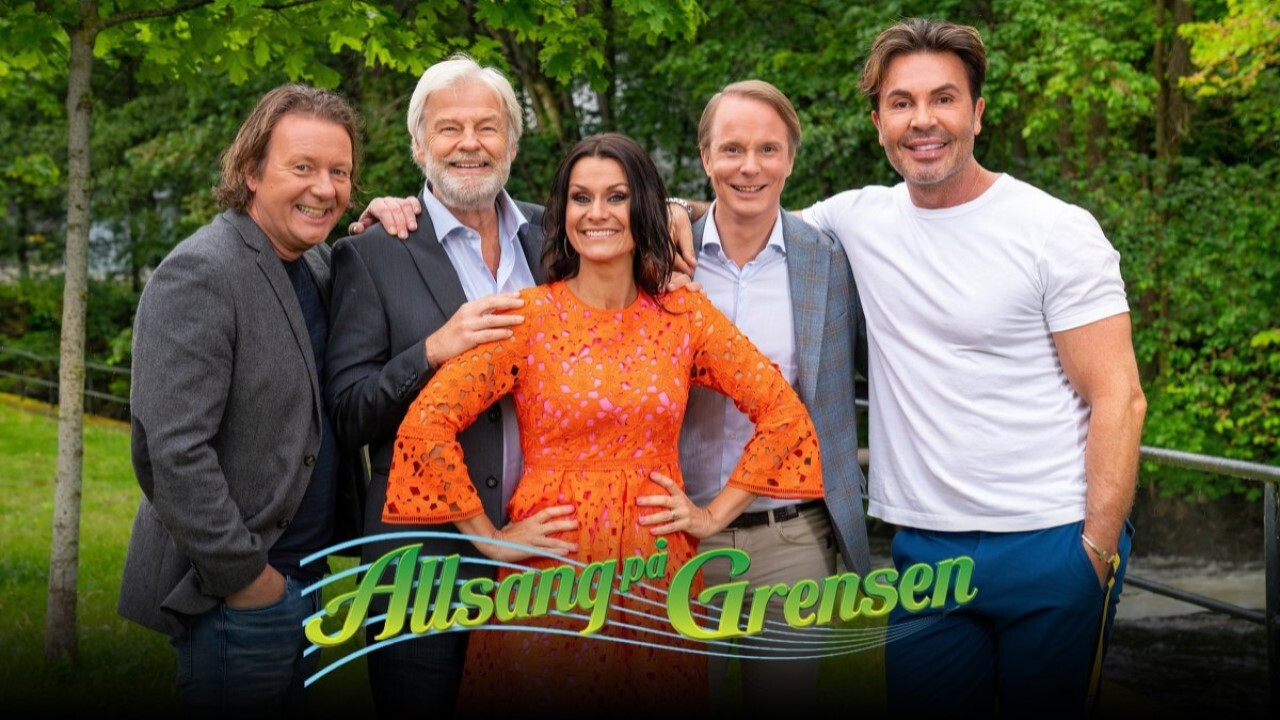 Allsang på grensen backdrop