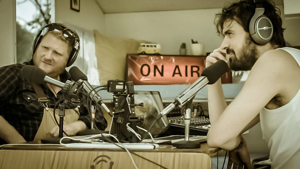 Radio Gaga backdrop