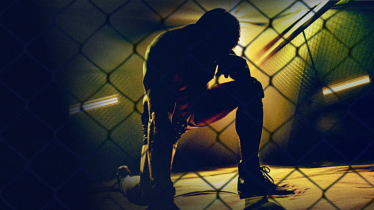 Dark Side of the Cage backdrop