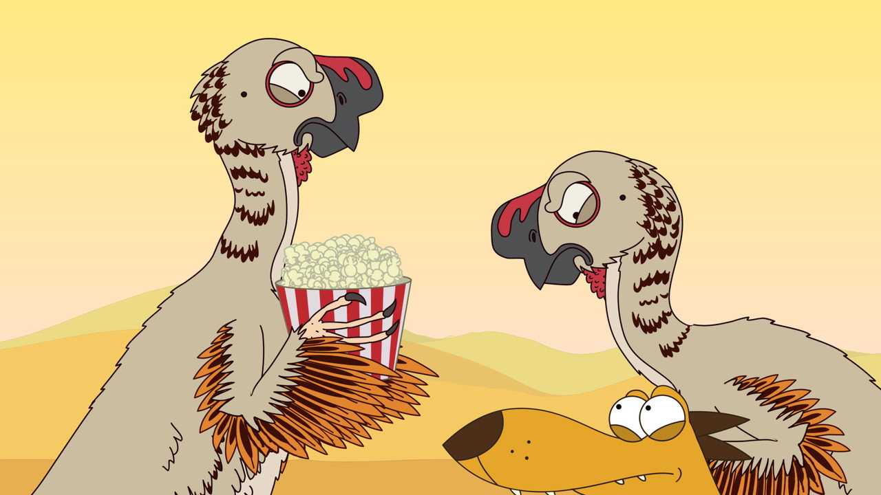Ralph et les dinosaures backdrop