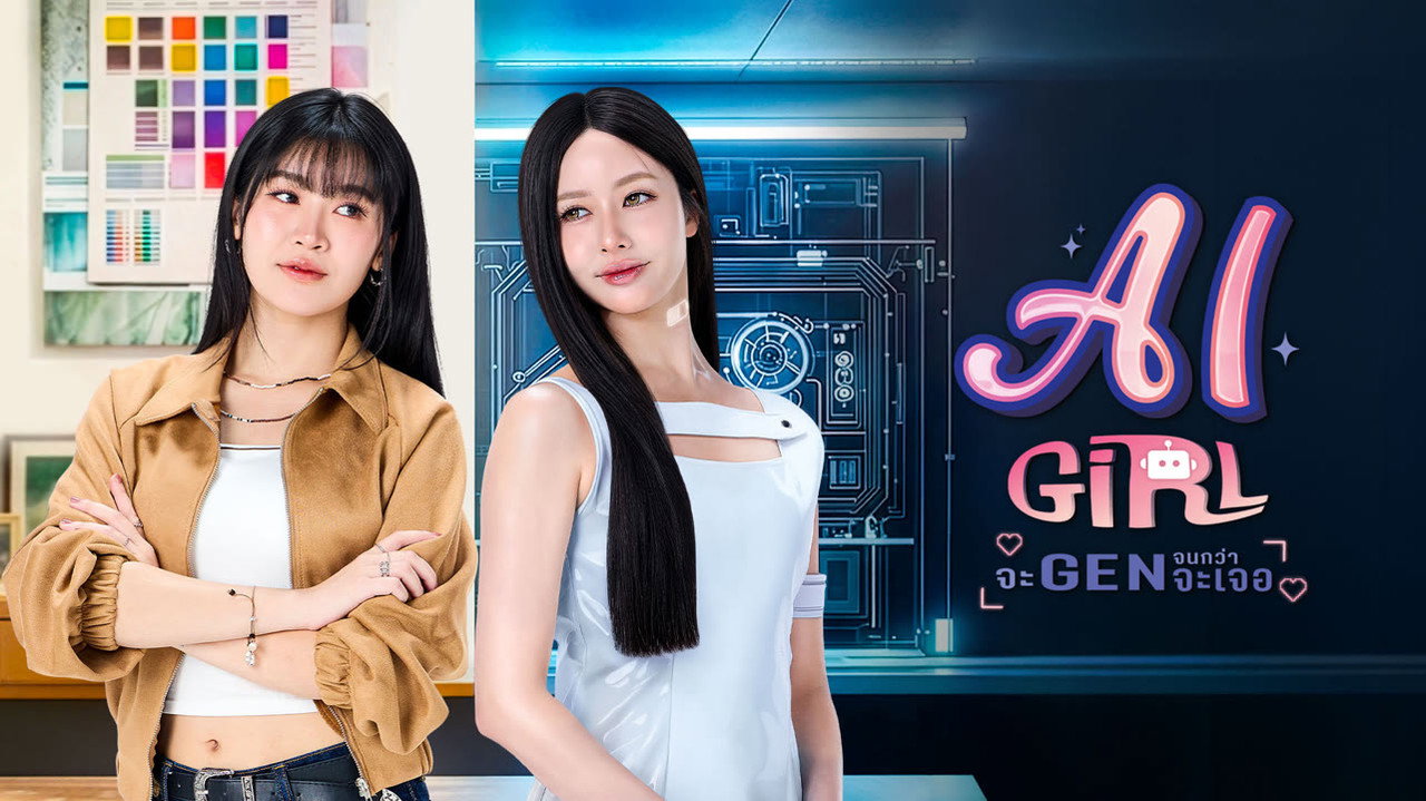 AI Girl backdrop