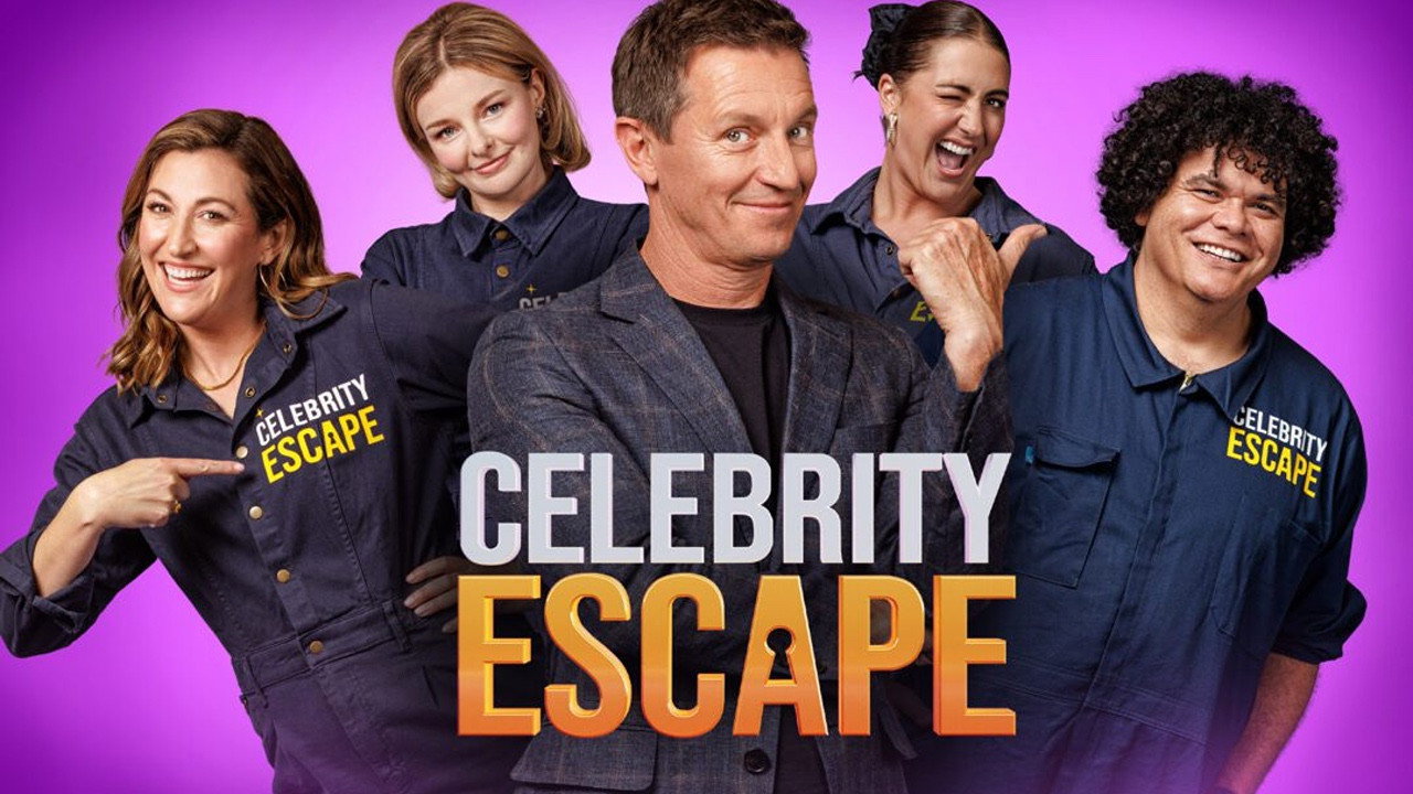 Celebrity Escape backdrop