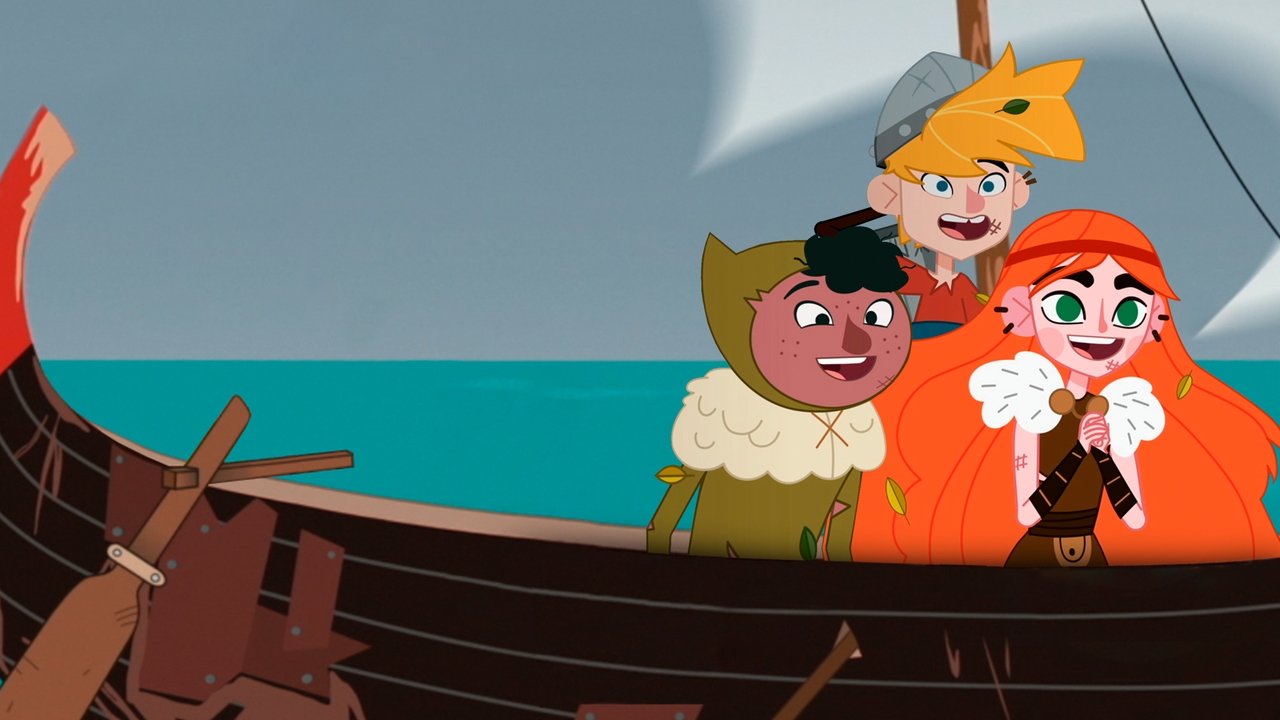 Vikingskool backdrop