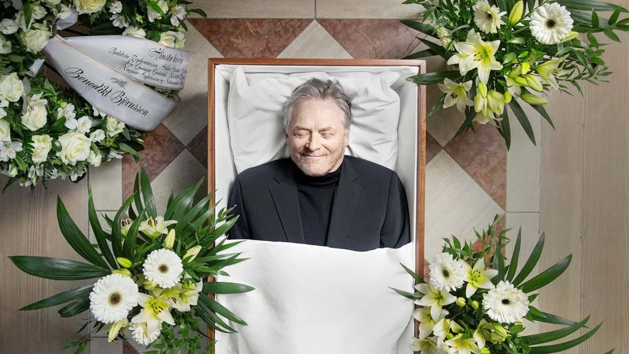 My Funeral backdrop