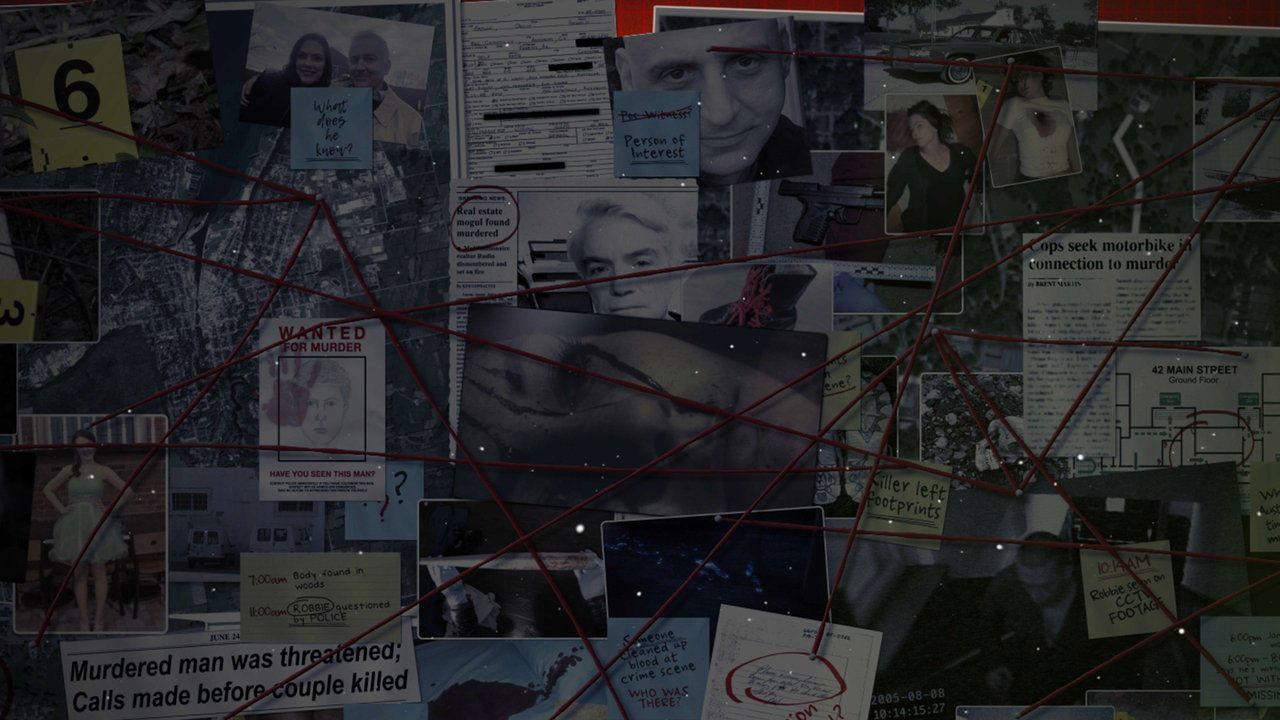 Murder Wall backdrop