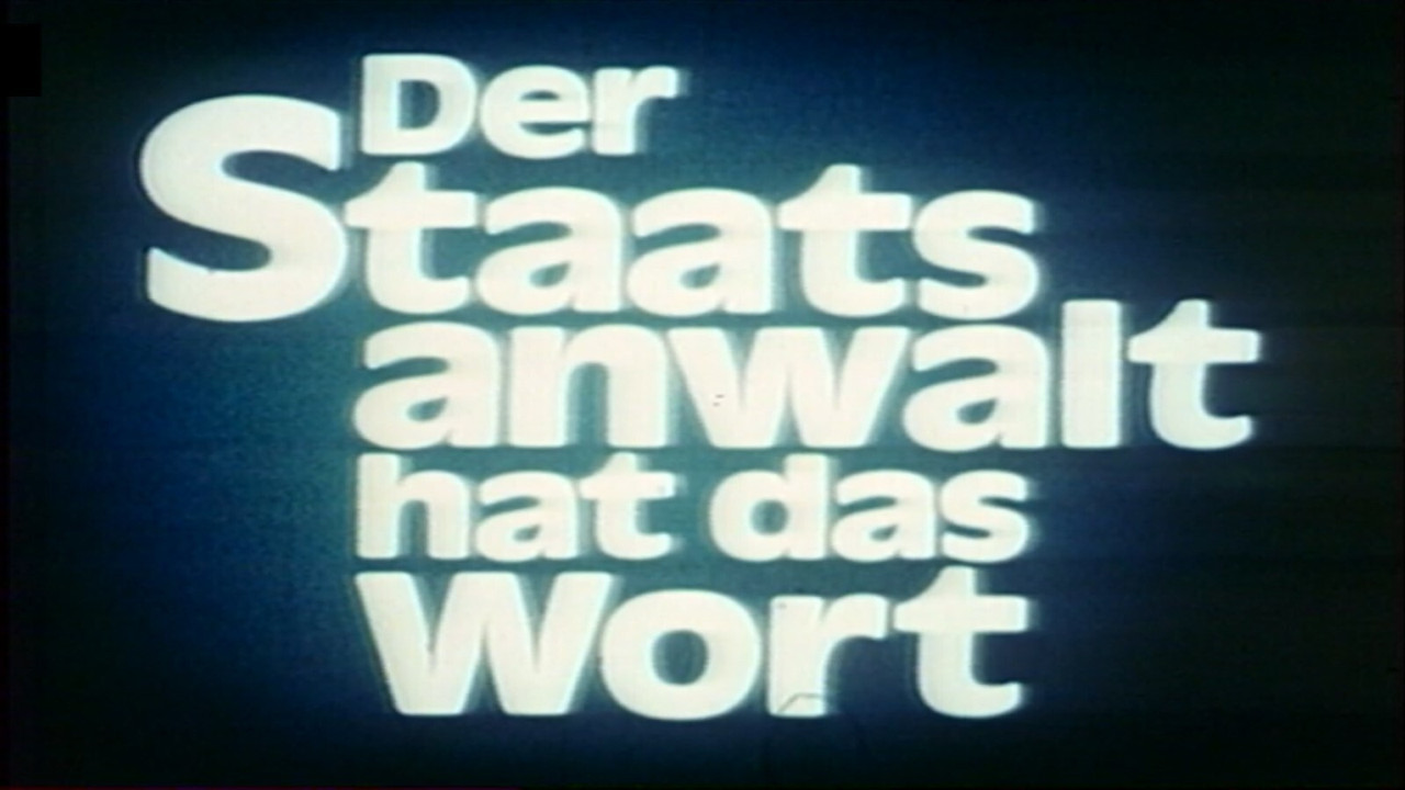 Der Staatsanwalt hat das Wort backdrop