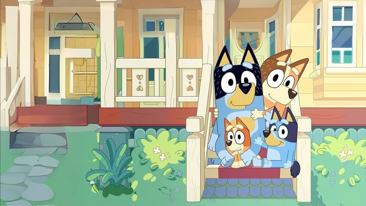 Bluey backdrop