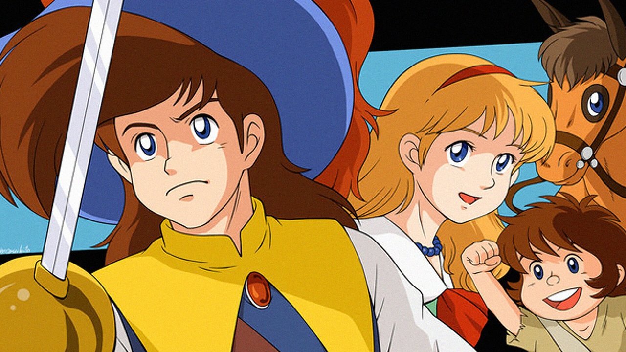 The Three Musketeers backdrop