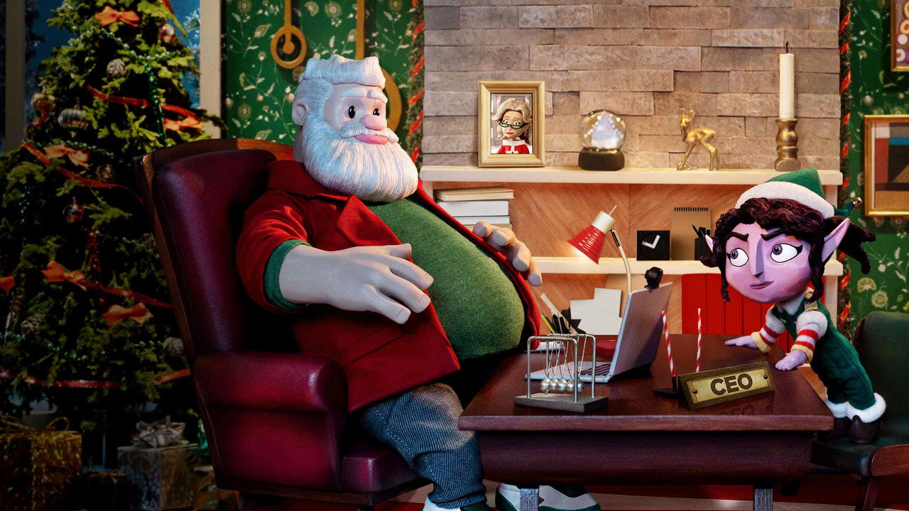 Santa Inc. backdrop