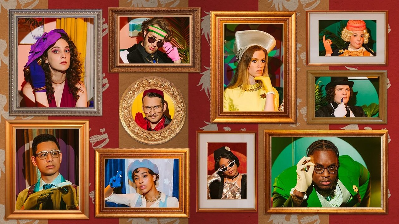 Dead Little Roosters backdrop