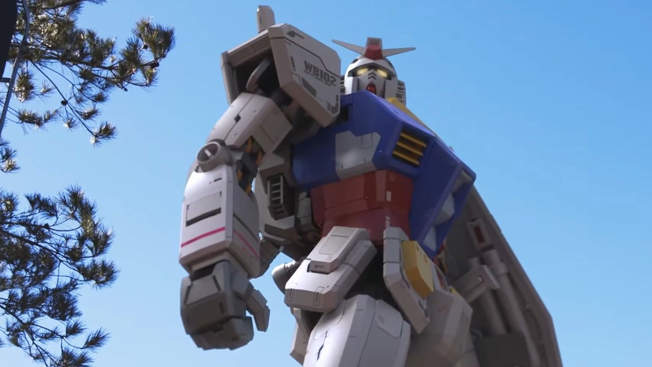 Gundam Build Real backdrop