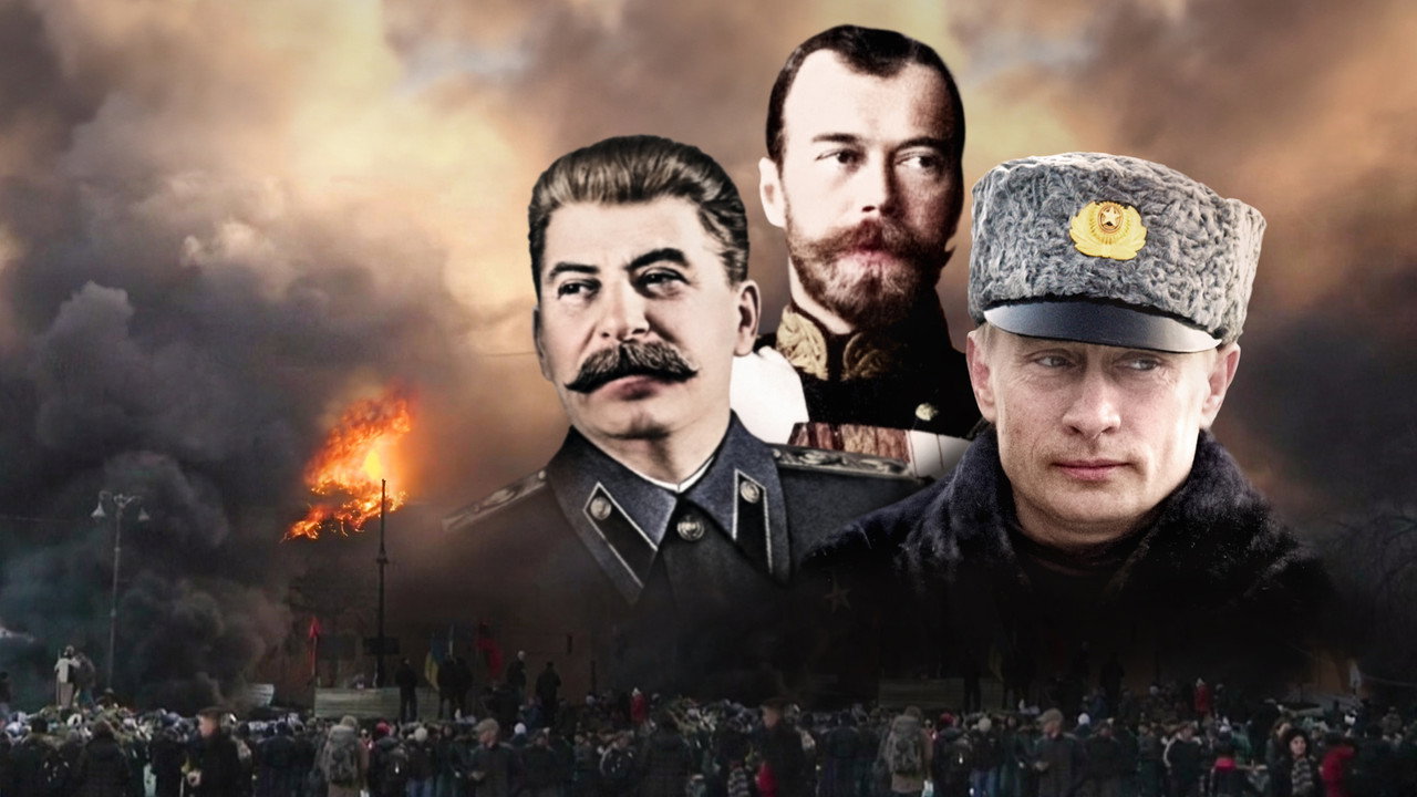 Russlands Kriege backdrop