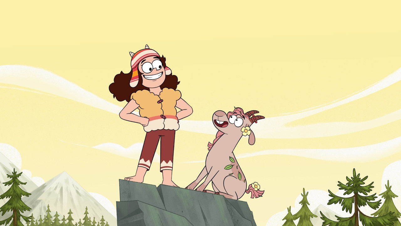 Goat Girl backdrop