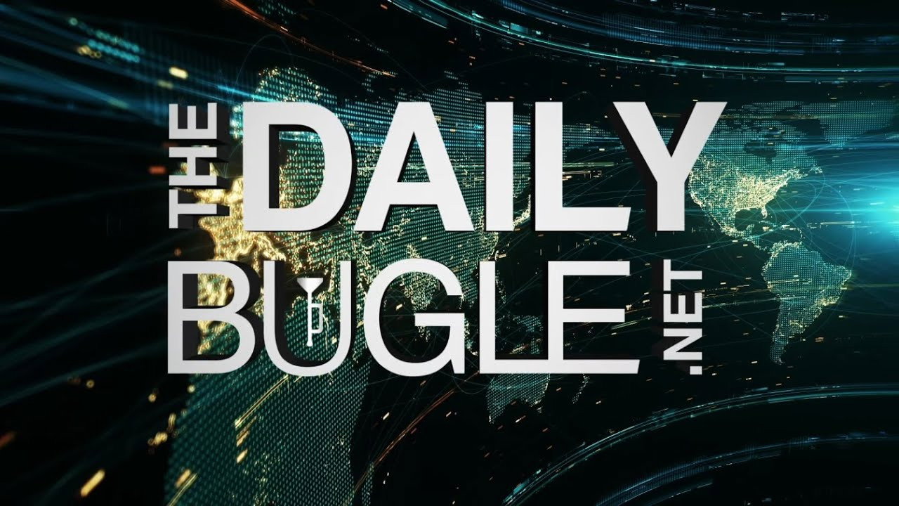 The Daily Bugle backdrop