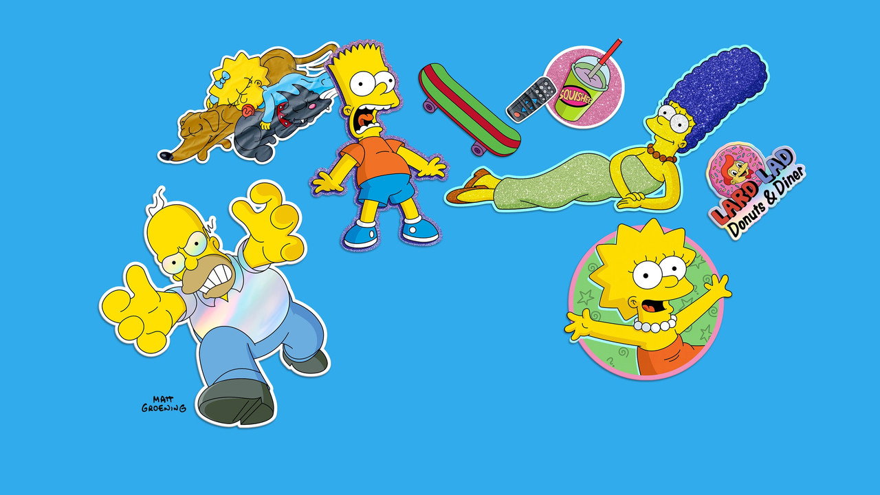 The Simpsons backdrop